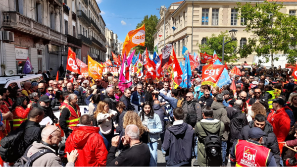 Succès de la manifestation du 23 avril à Béziers